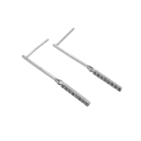 Brinco Palito Zirconia